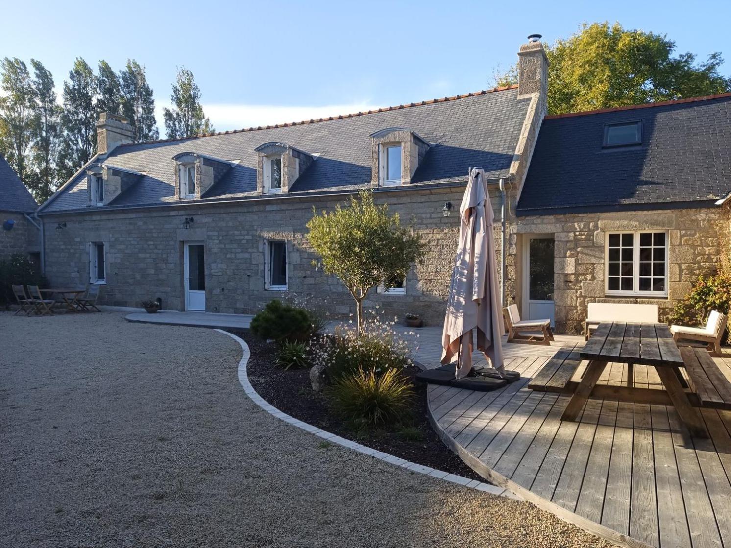 Villa La Ferme De Penanguer Loctudy Exterior foto
